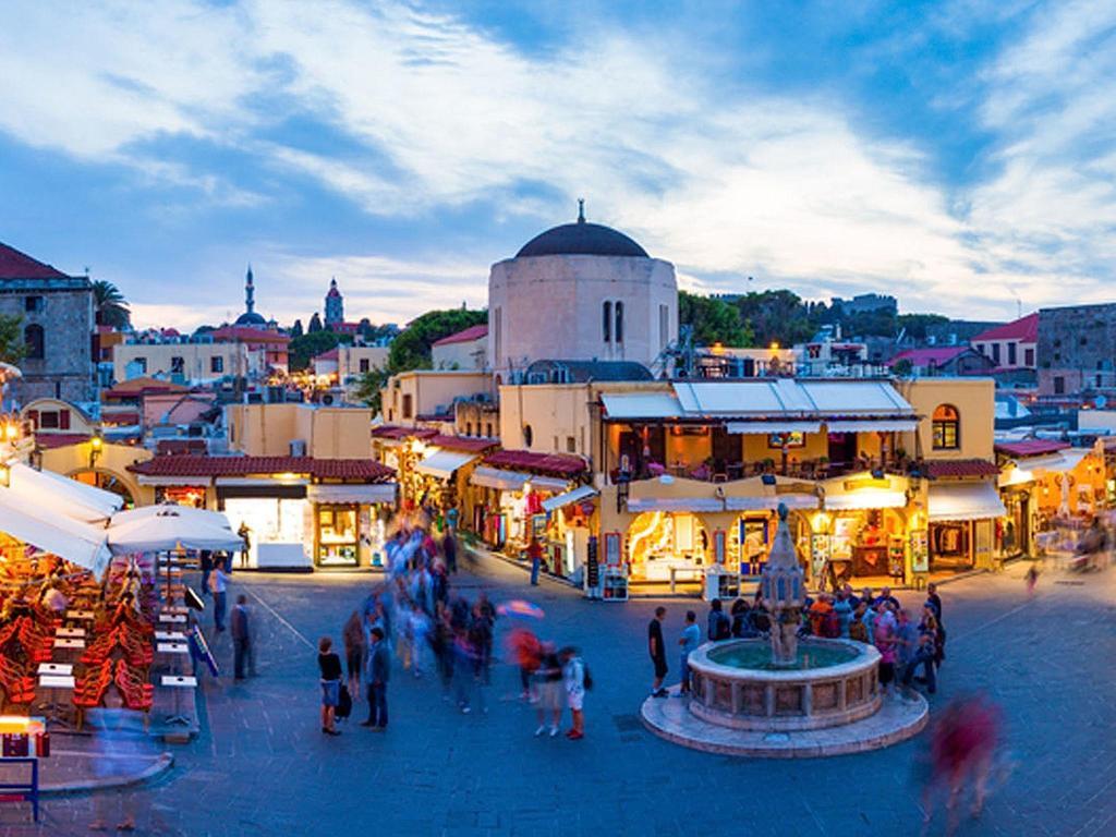 Medieval Inn Rhodes City Exterior foto